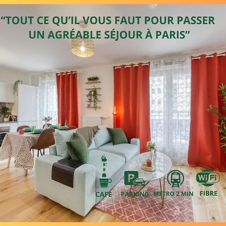 Easy Paris Visit Metro & Parking Apartman Saint-Ouen  Kültér fotó